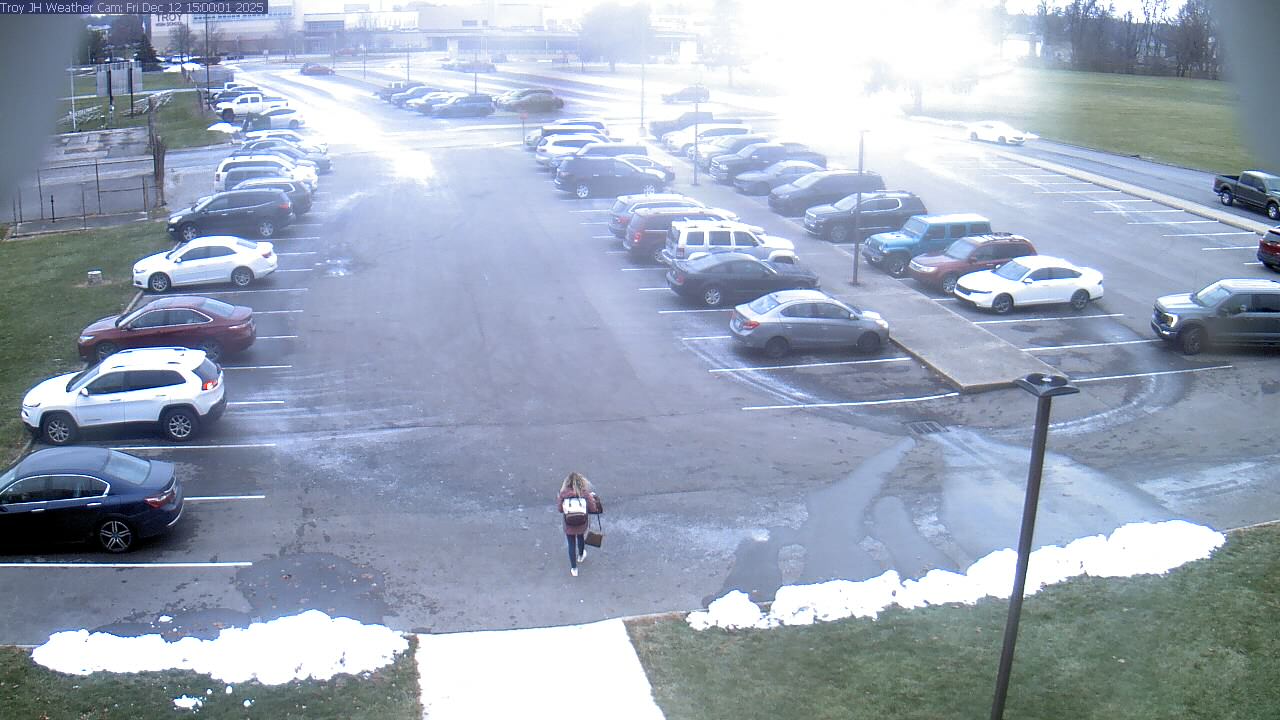Thumbnail for current weather camera view from Troy JHS in Troy, Ohio