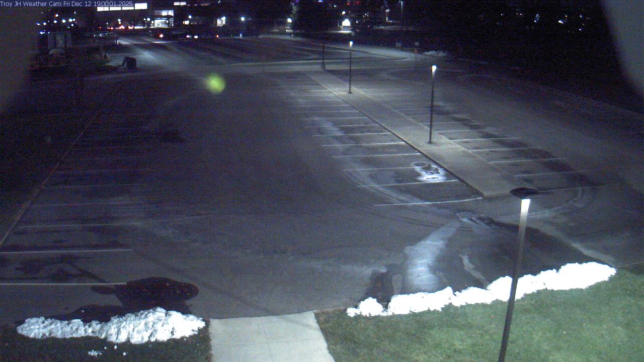 Thumbnail for current weather camera view from Troy JHS in Troy, Ohio