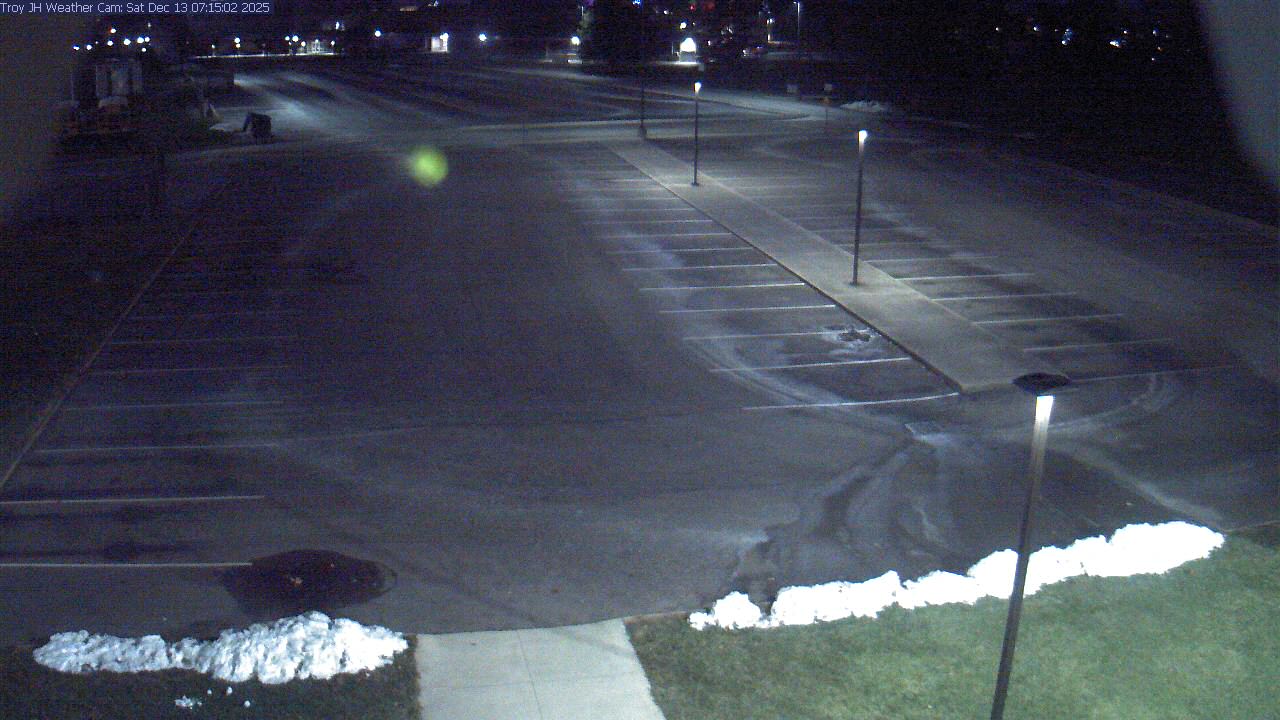 Thumbnail for current weather camera view from Troy JHS in Troy, Ohio