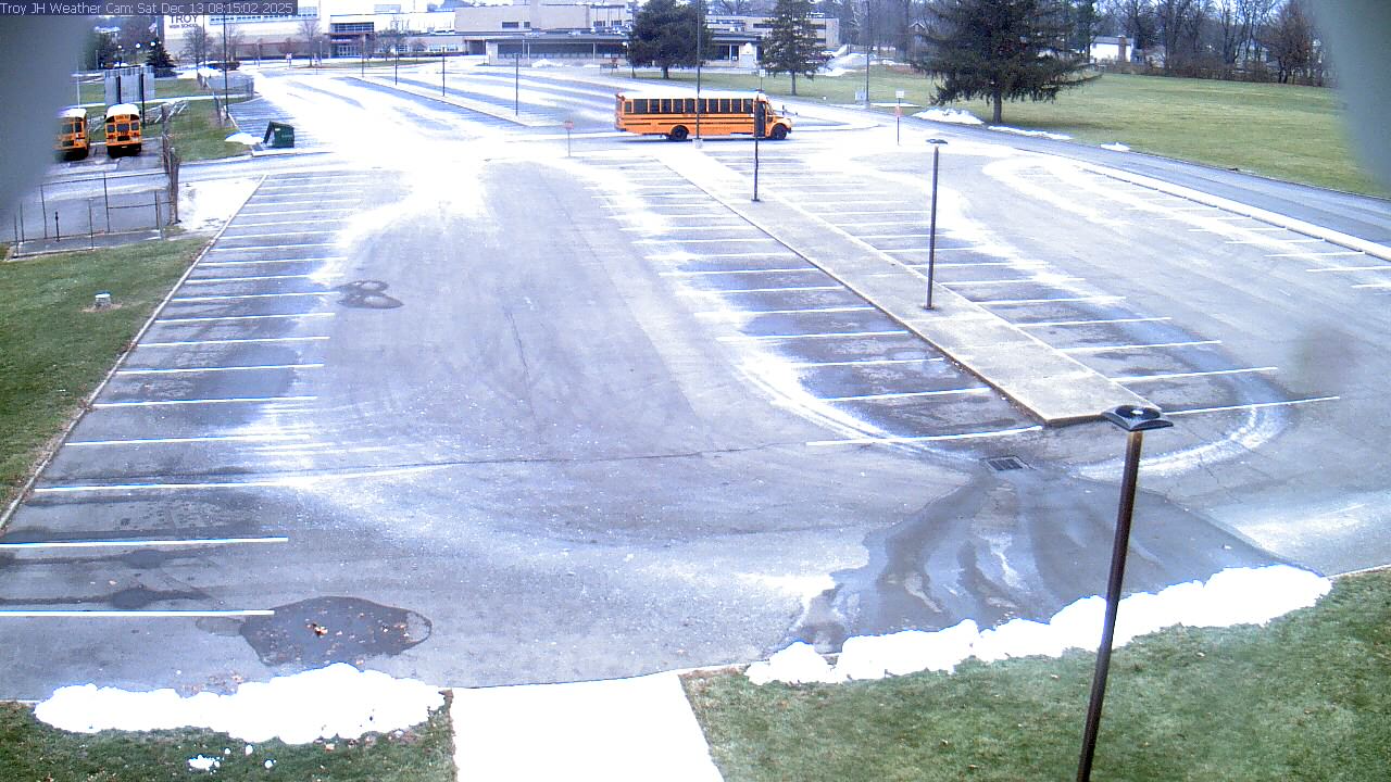 Thumbnail for current weather camera view from Troy JHS in Troy, Ohio