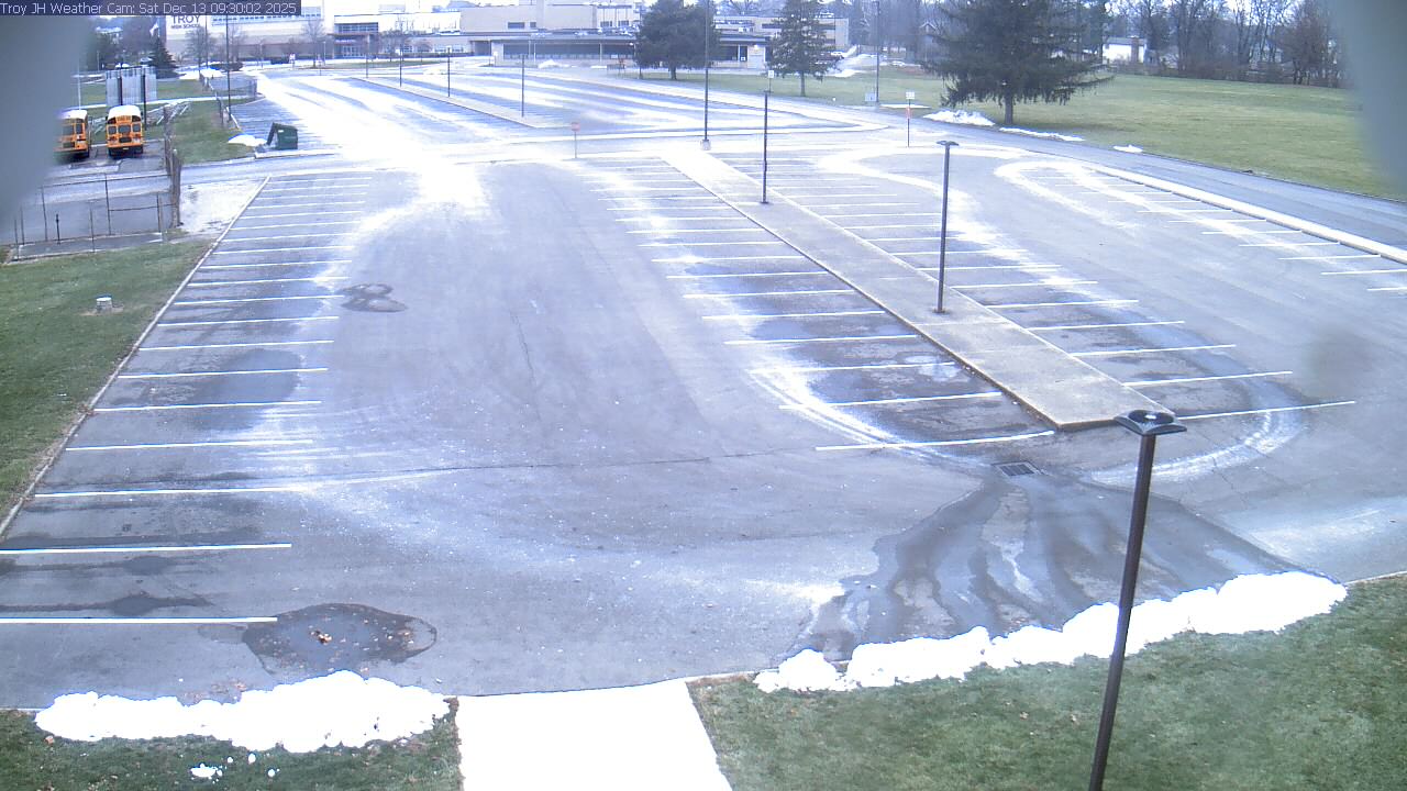 Thumbnail for current weather camera view from Troy JHS in Troy, Ohio