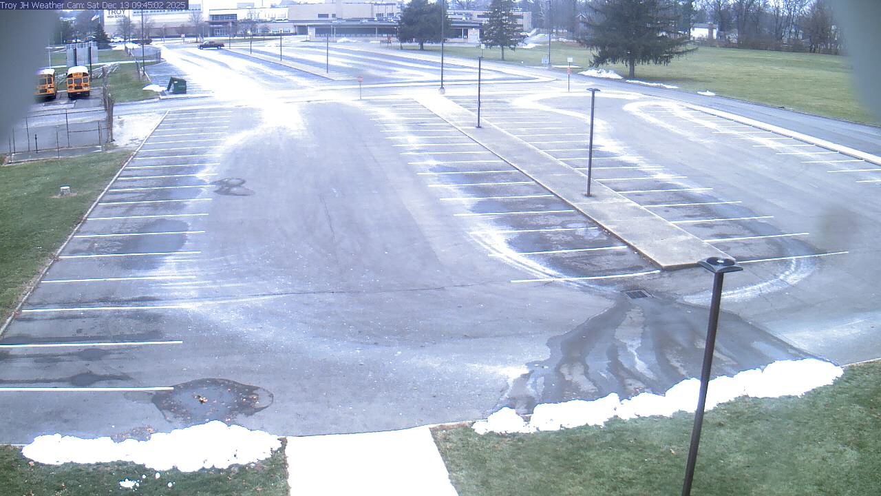 Thumbnail for current weather camera view from Troy JHS in Troy, Ohio