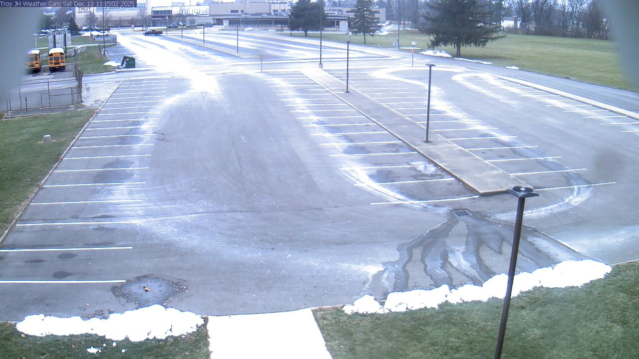 Thumbnail for current weather camera view from Troy JHS in Troy, Ohio