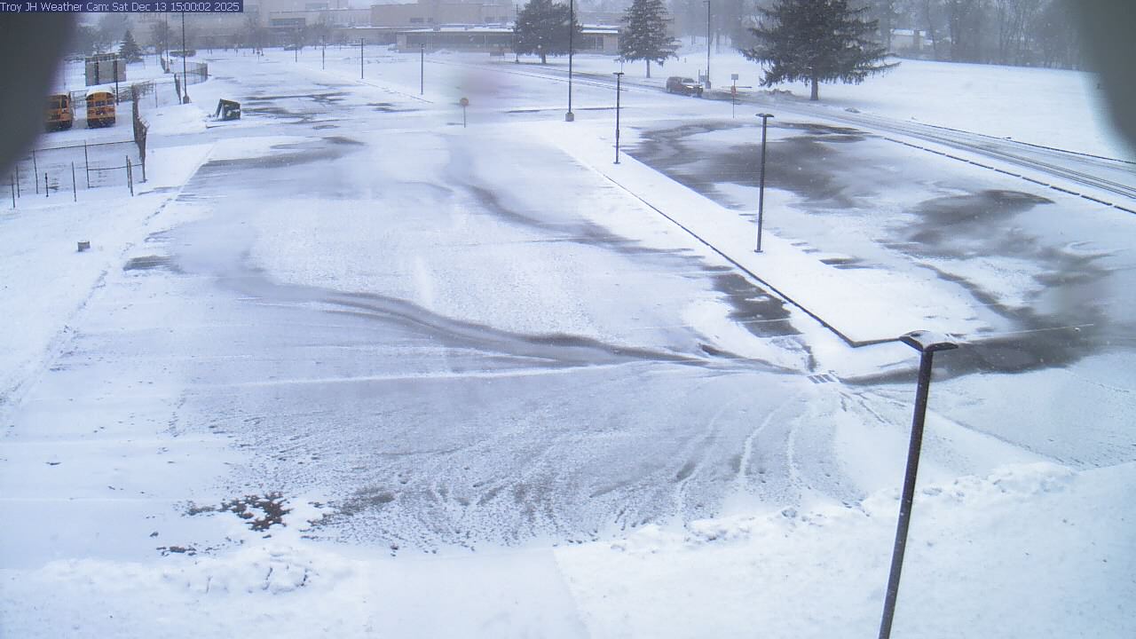 Thumbnail for current weather camera view from Troy JHS in Troy, Ohio