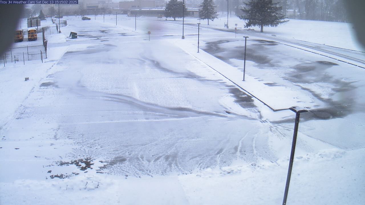 Thumbnail for current weather camera view from Troy JHS in Troy, Ohio