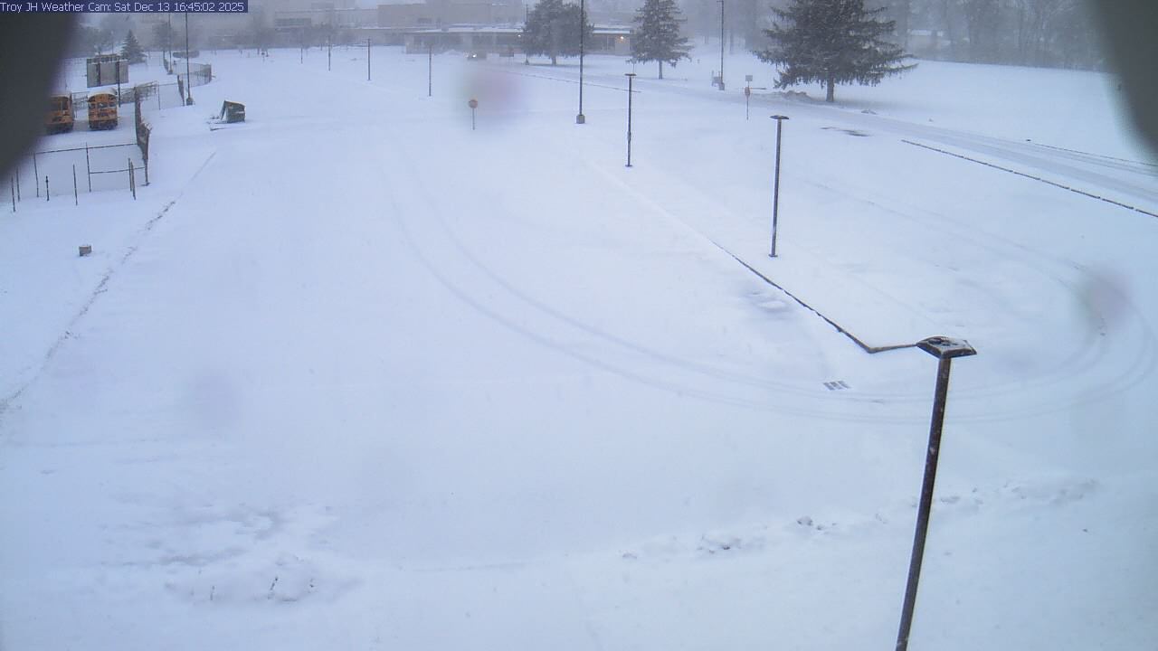 Thumbnail for current weather camera view from Troy JHS in Troy, Ohio
