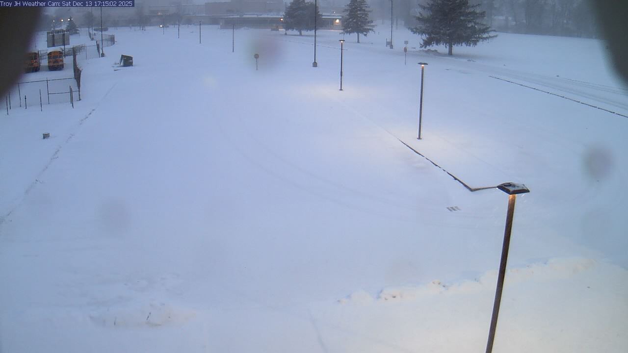 Thumbnail for current weather camera view from Troy JHS in Troy, Ohio