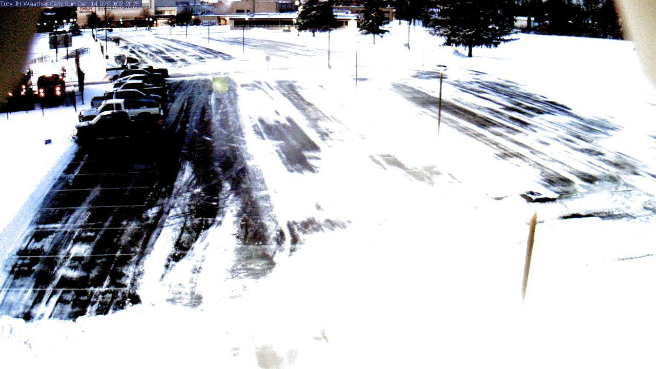 Thumbnail for current weather camera view from Troy JHS in Troy, Ohio