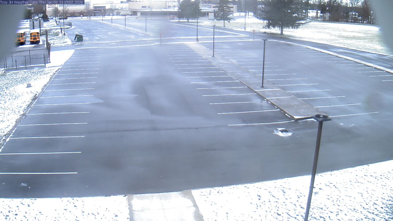 Thumbnail for current weather camera view from Troy JHS in Troy, Ohio
