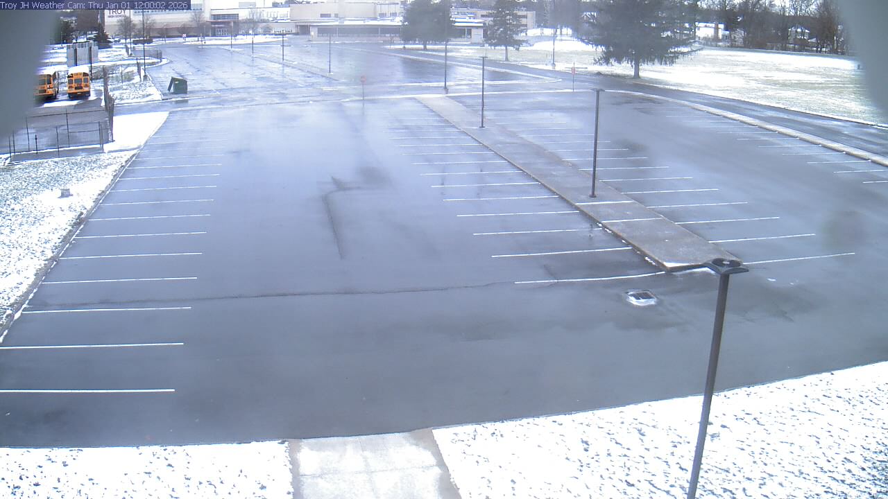 Thumbnail for current weather camera view from Troy JHS in Troy, Ohio