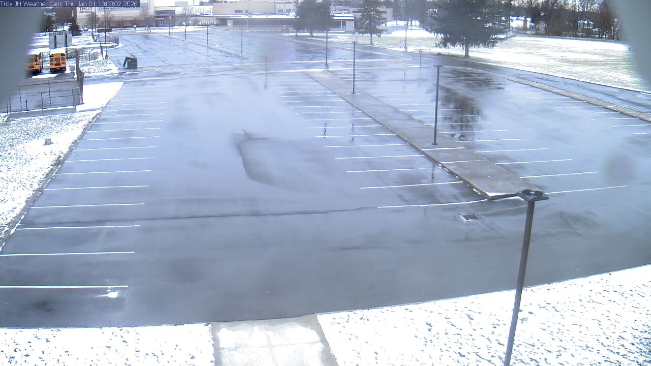Thumbnail for current weather camera view from Troy JHS in Troy, Ohio