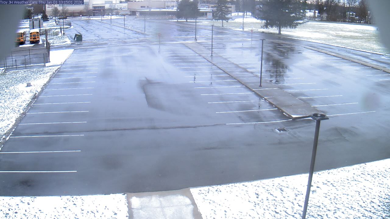 Thumbnail for current weather camera view from Troy JHS in Troy, Ohio