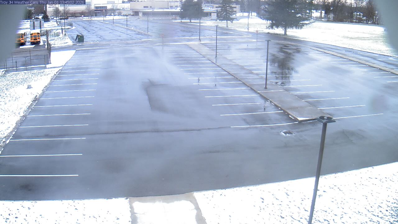 Thumbnail for current weather camera view from Troy JHS in Troy, Ohio