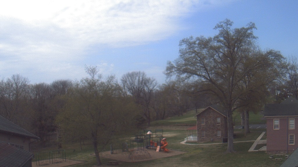 Thumbnail for current weather camera view from Village Charter School in Trenton, New Jersey