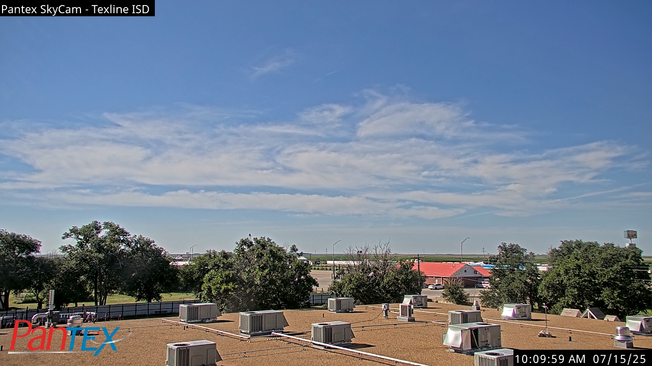 Thumbnail for current weather camera view from Texline ISD in Texline, Texas