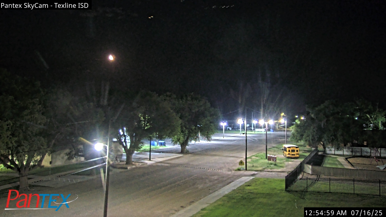 Thumbnail for current weather camera view from Texline ISD in Texline, Texas