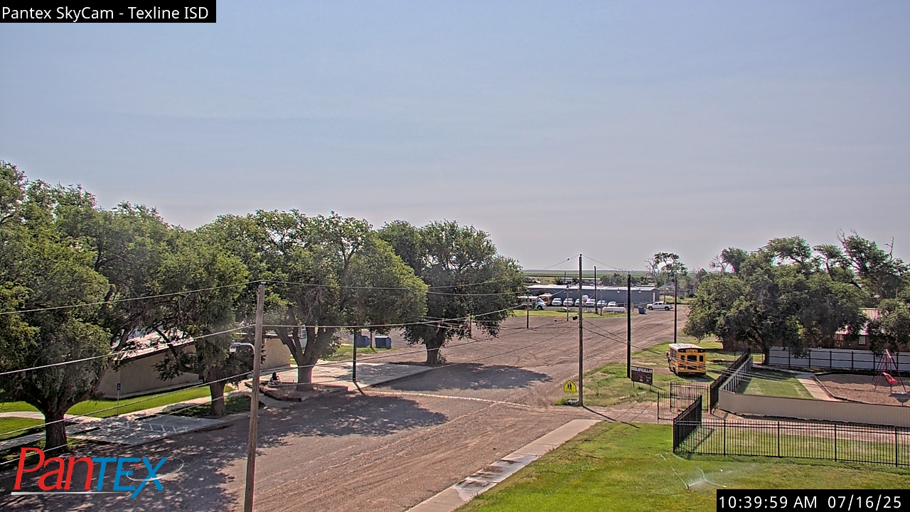 Thumbnail for current weather camera view from Texline ISD in Texline, Texas
