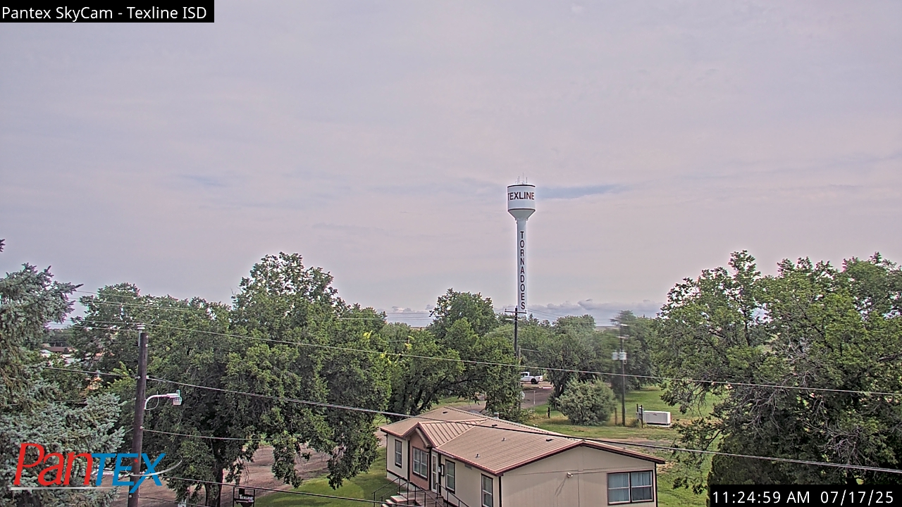 Thumbnail for current weather camera view from Texline ISD in Texline, Texas