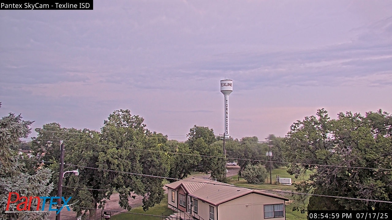 Thumbnail for current weather camera view from Texline ISD in Texline, Texas