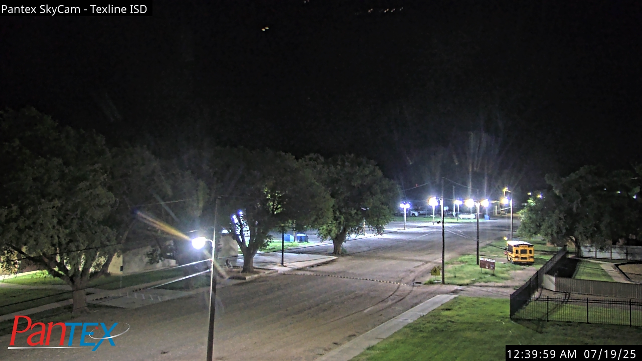 Thumbnail for current weather camera view from Texline ISD in Texline, Texas