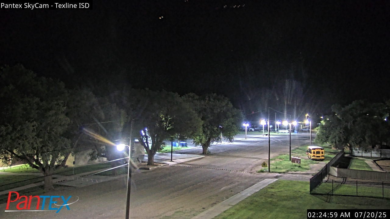 Thumbnail for current weather camera view from Texline ISD in Texline, Texas