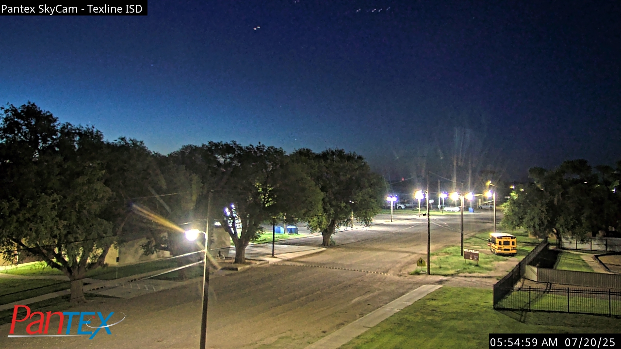 Thumbnail for current weather camera view from Texline ISD in Texline, Texas