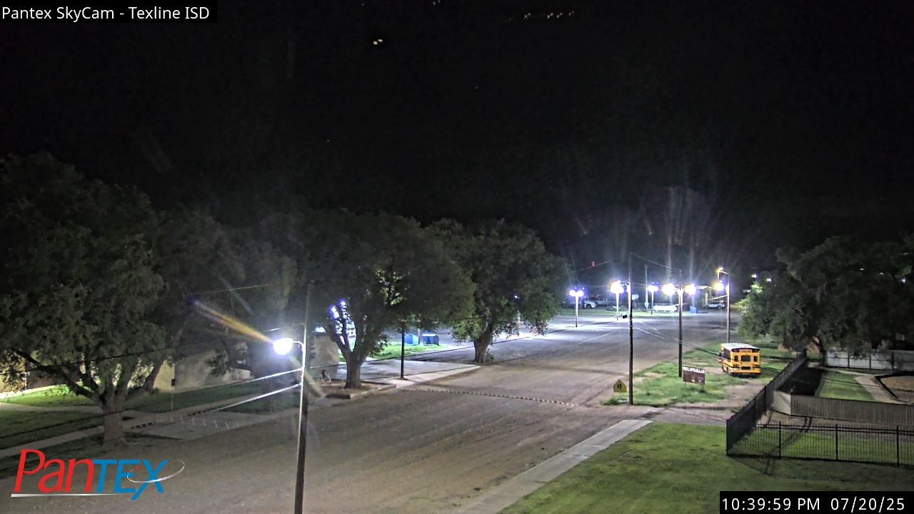Thumbnail for current weather camera view from Texline ISD in Texline, Texas