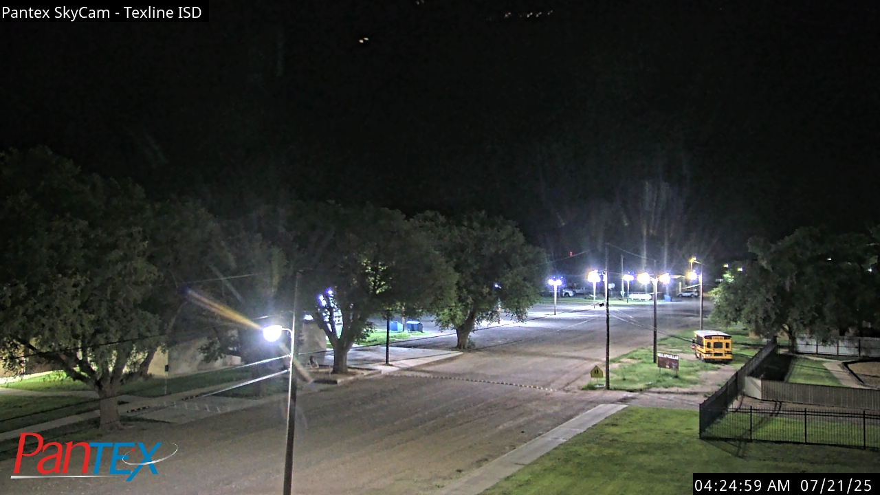 Thumbnail for current weather camera view from Texline ISD in Texline, Texas