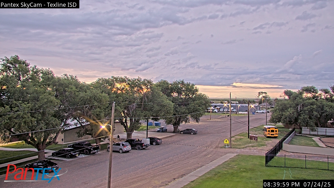 Thumbnail for current weather camera view from Texline ISD in Texline, Texas