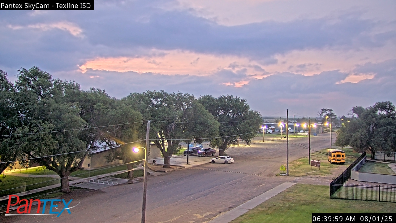 Thumbnail for current weather camera view from Texline ISD in Texline, Texas