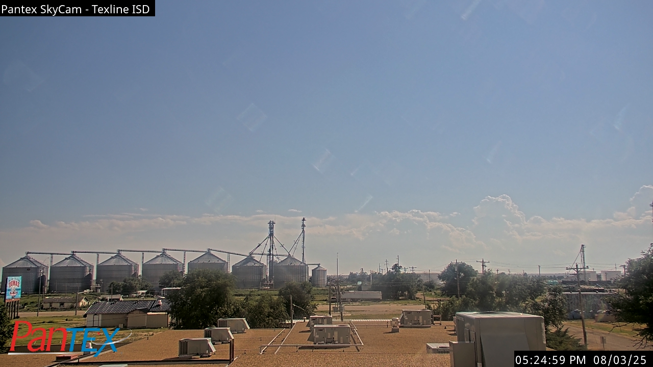 Thumbnail for current weather camera view from Texline ISD in Texline, Texas