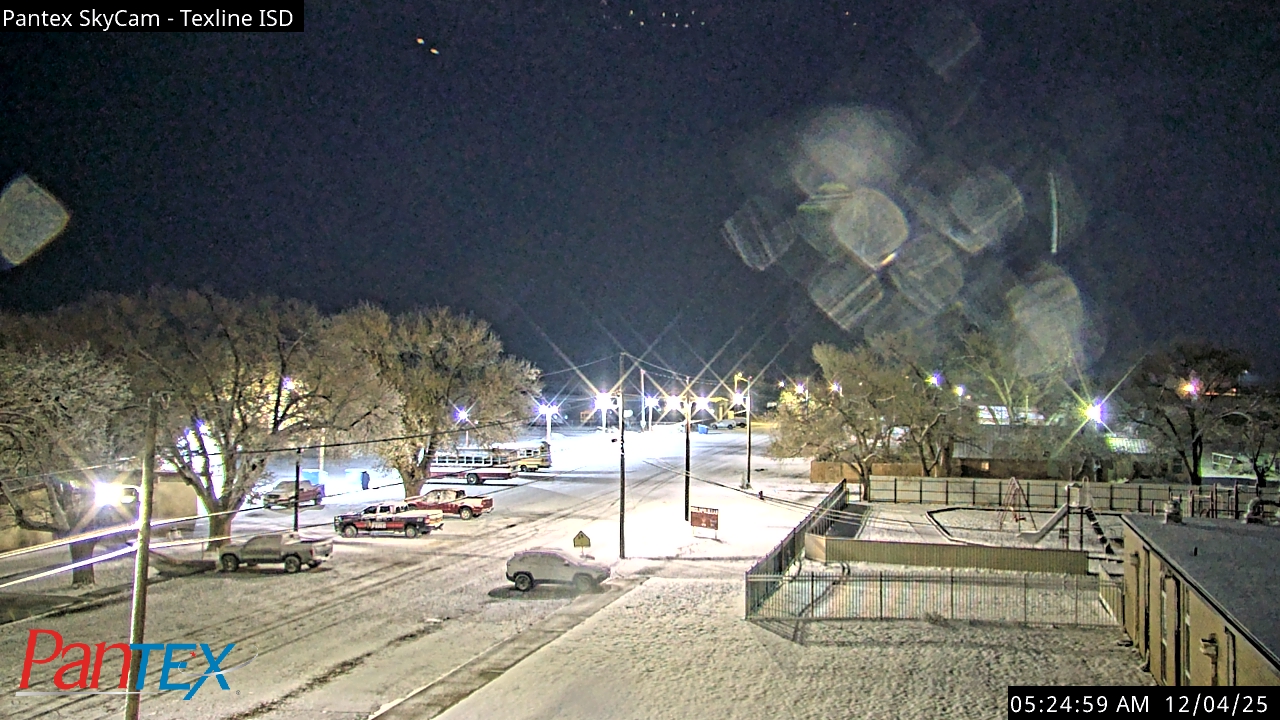 Thumbnail for current weather camera view from Texline ISD in Texline, Texas