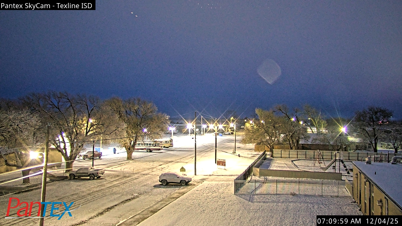 Thumbnail for current weather camera view from Texline ISD in Texline, Texas