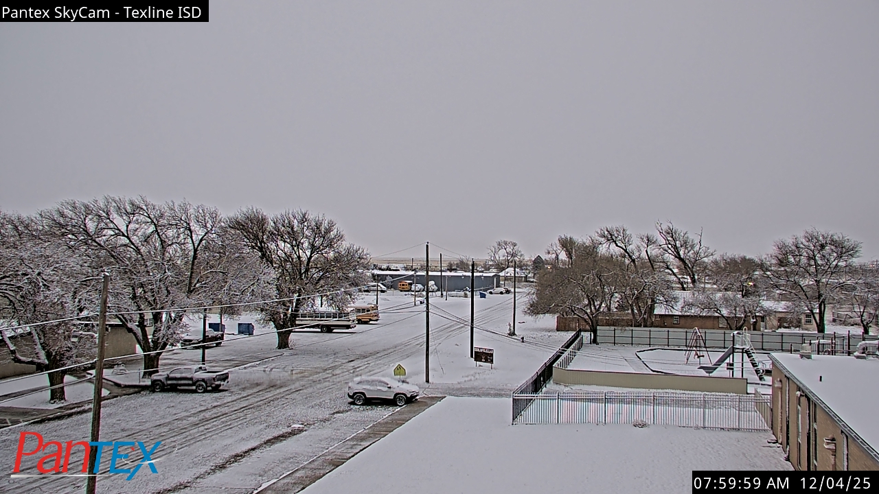 Thumbnail for current weather camera view from Texline ISD in Texline, Texas