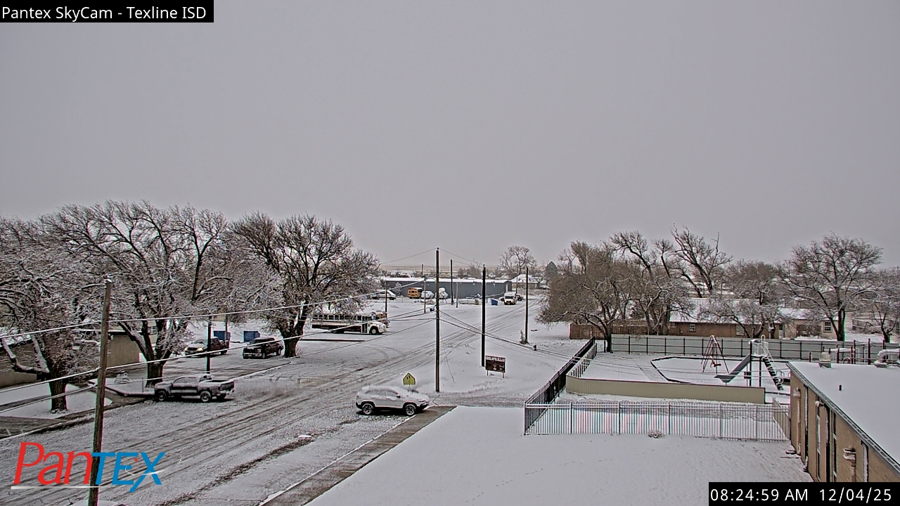 Thumbnail for current weather camera view from Texline ISD in Texline, Texas