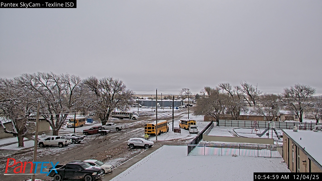 Thumbnail for current weather camera view from Texline ISD in Texline, Texas