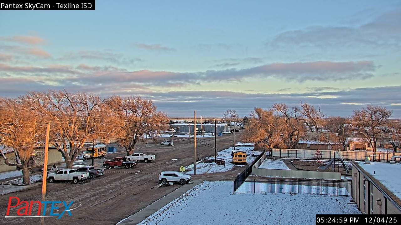 Thumbnail for current weather camera view from Texline ISD in Texline, Texas