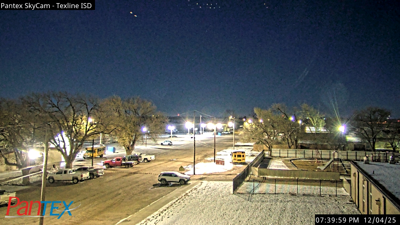 Thumbnail for current weather camera view from Texline ISD in Texline, Texas