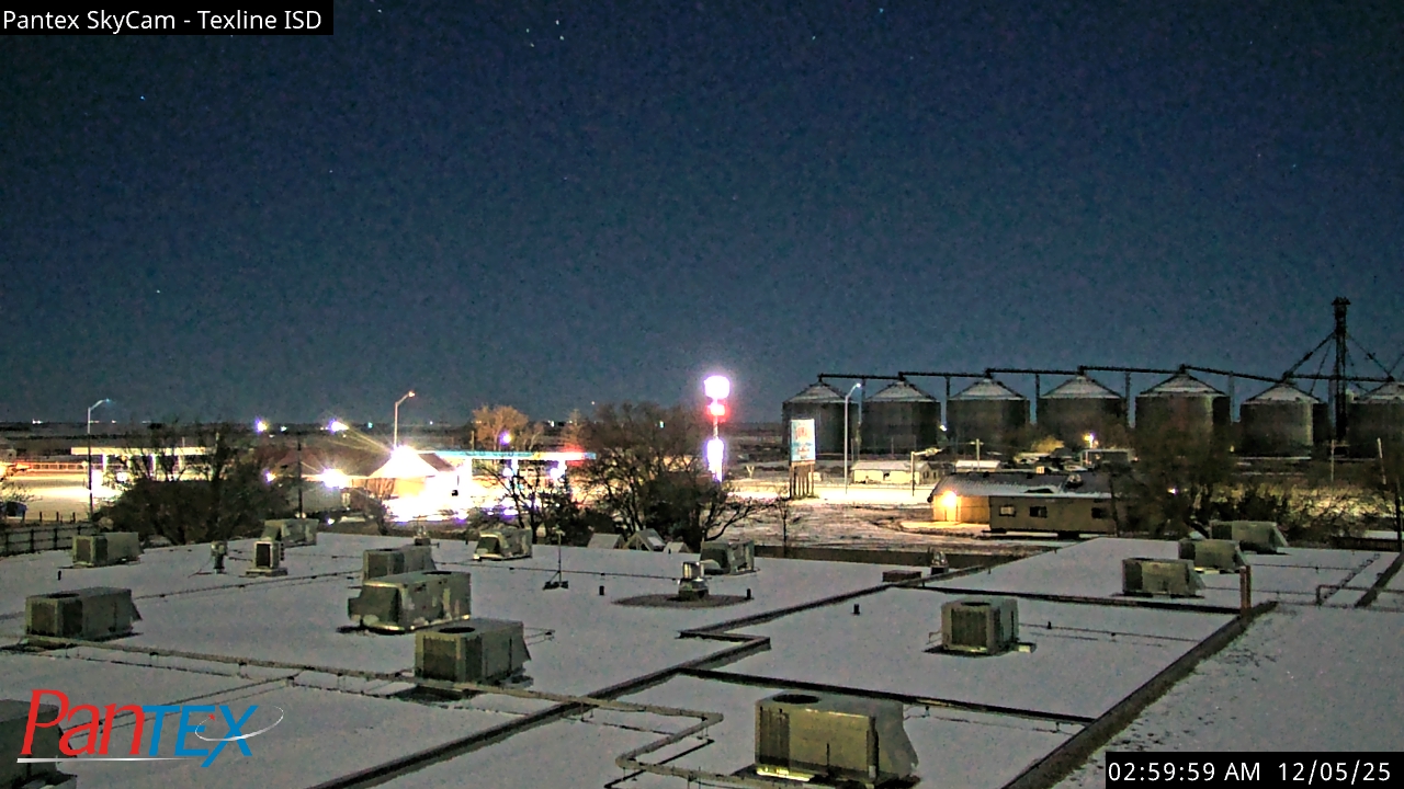 Thumbnail for current weather camera view from Texline ISD in Texline, Texas