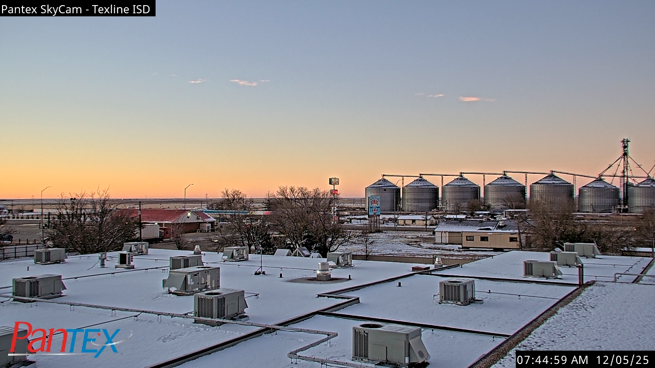 Thumbnail for current weather camera view from Texline ISD in Texline, Texas