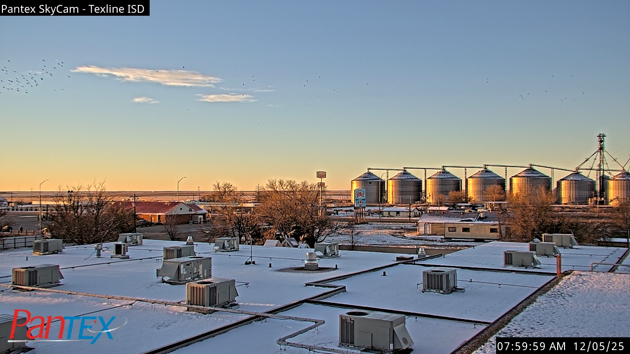 Thumbnail for current weather camera view from Texline ISD in Texline, Texas