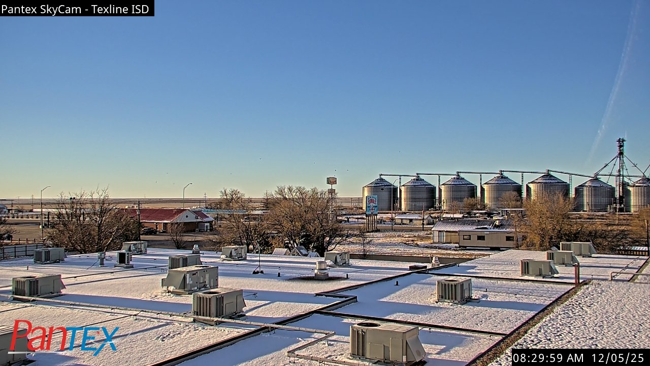 Thumbnail for current weather camera view from Texline ISD in Texline, Texas