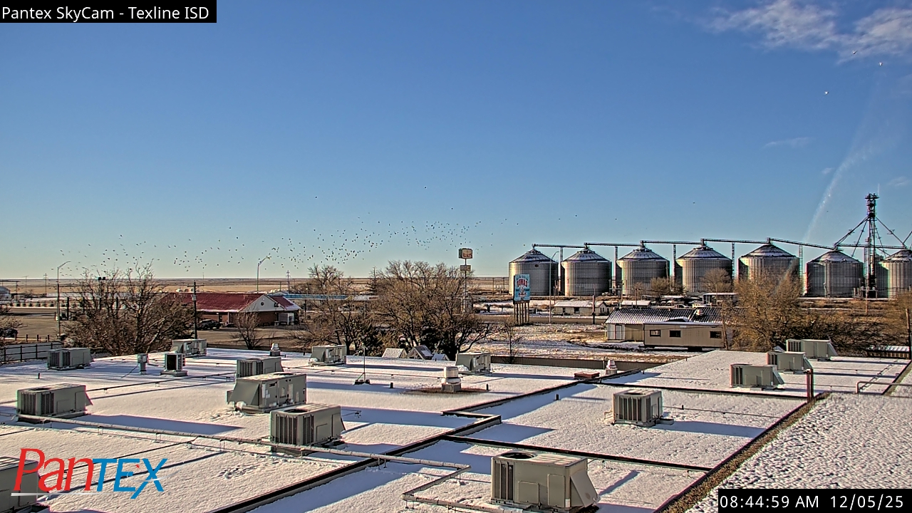 Thumbnail for current weather camera view from Texline ISD in Texline, Texas
