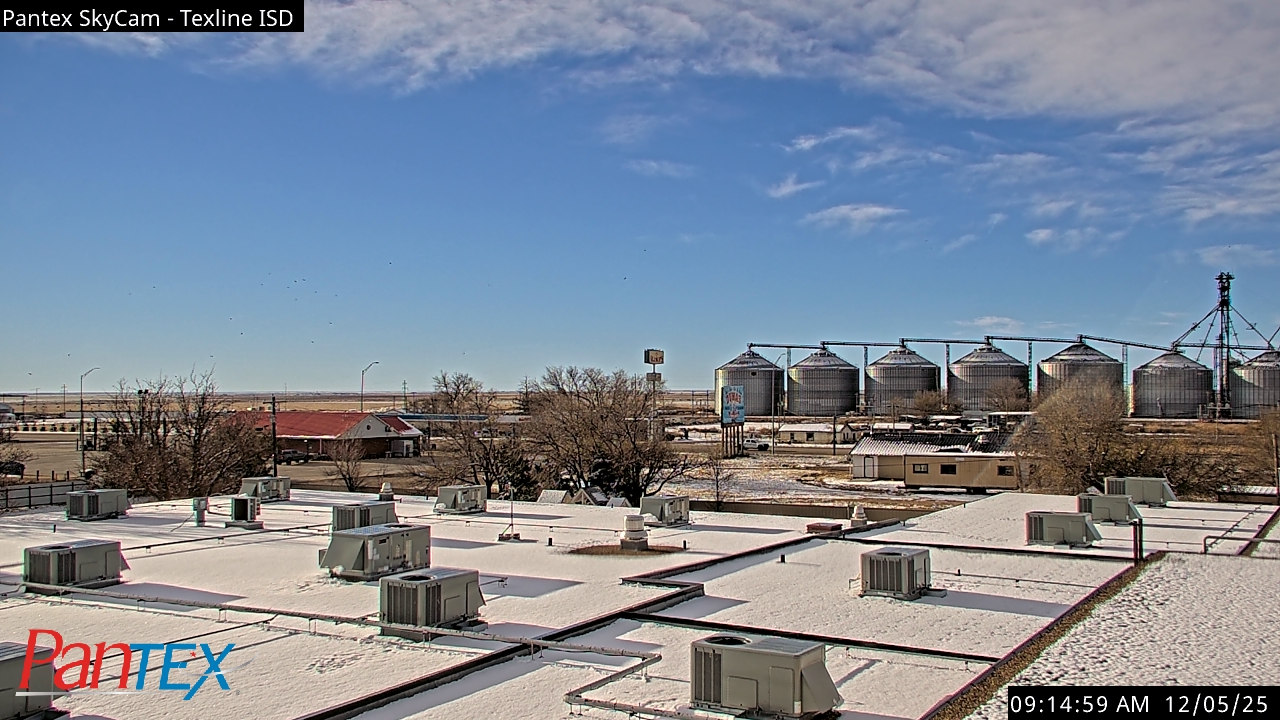 Thumbnail for current weather camera view from Texline ISD in Texline, Texas