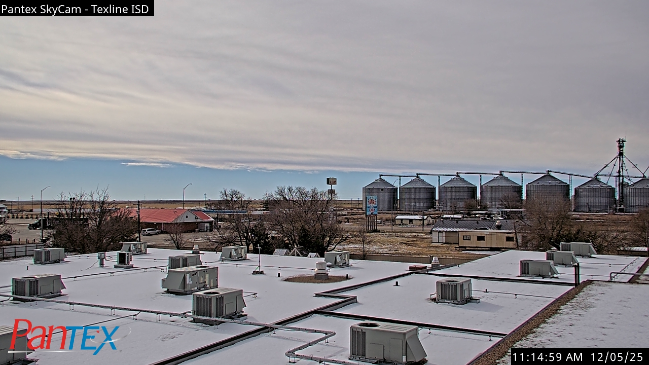 Thumbnail for current weather camera view from Texline ISD in Texline, Texas
