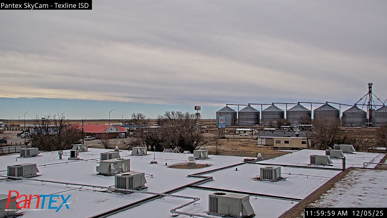 Thumbnail for current weather camera view from Texline ISD in Texline, Texas