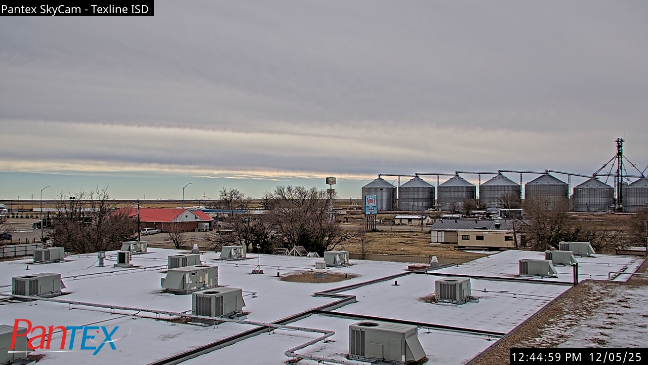 Thumbnail for current weather camera view from Texline ISD in Texline, Texas