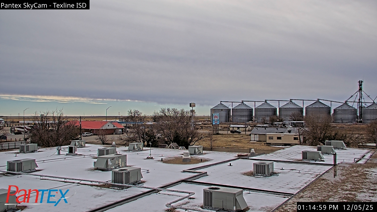Thumbnail for current weather camera view from Texline ISD in Texline, Texas