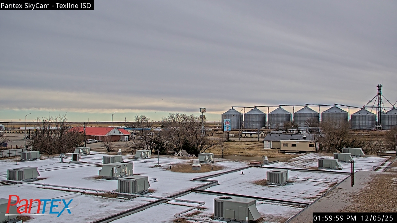 Thumbnail for current weather camera view from Texline ISD in Texline, Texas