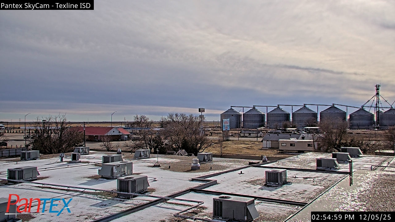 Thumbnail for current weather camera view from Texline ISD in Texline, Texas